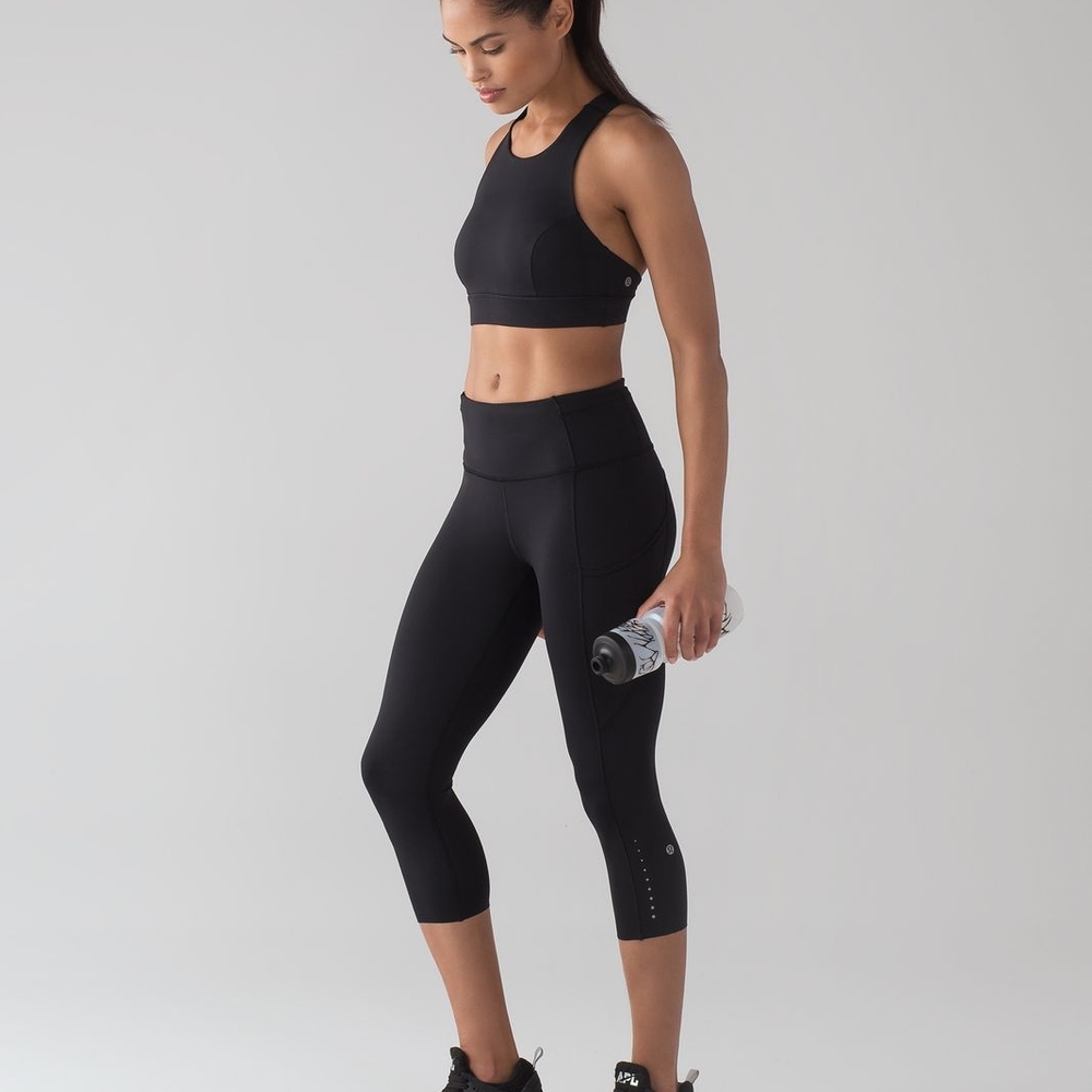Lululemon Fast & Free Crop (19")